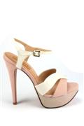 Sandalo Nabuk Pelle Bianco Rosa