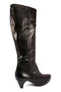 Zip Boots Dark Brown