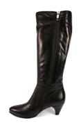 Zip Boots Dark Brown