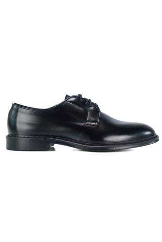 Derby Black Leather