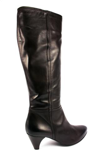 Zip Boots Dark Brown