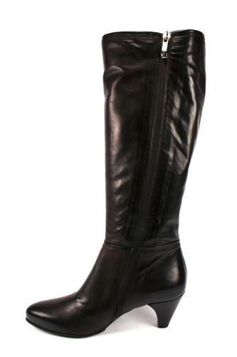 Zip Boots Dark Brown