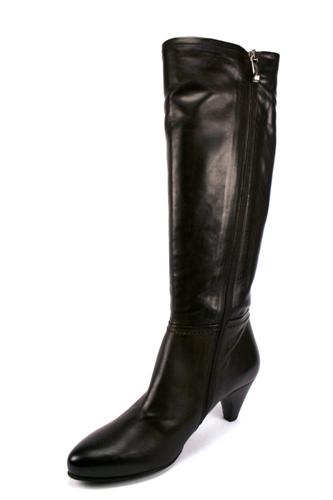 Zip Boots Dark Brown