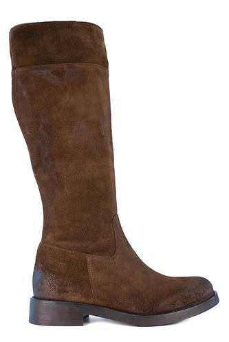 High Suede Boots Brown, LATIKA
