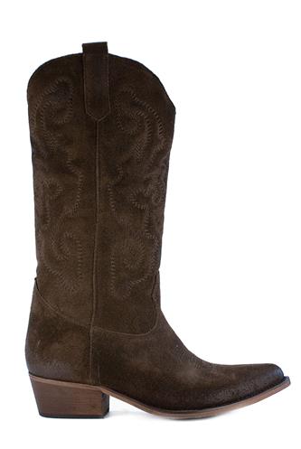 High Texan Brown Suede, LATIKA