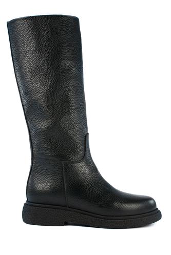 Lidia Black Tumbled Leather, ANGELICA