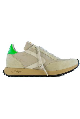 Start Heritage Frost Beige Vintage Nylon White Suede Leather, VALSPORT